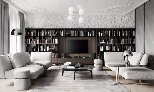 客廳電視背景墻加塊板，瞬間高級(jí)又實(shí)用了